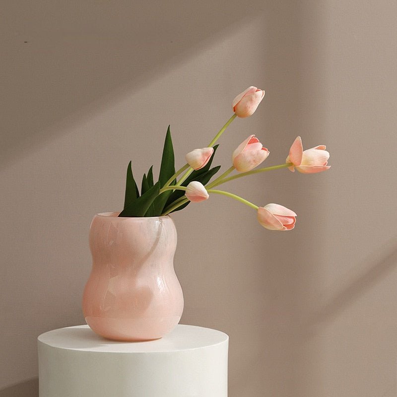 Hom & Ember – Exquisite Murano Glass Vase for a Touch of Luxury with Timeless Charm - Hom & Ember