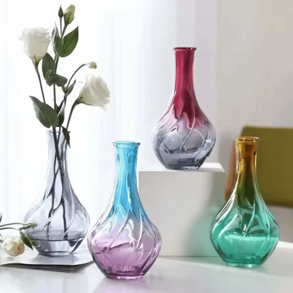 Hom & Ember – Exquisite Scandinavian - Inspired Glass Vase for Elegant Interiors with Timeless Charm - Hom & Ember