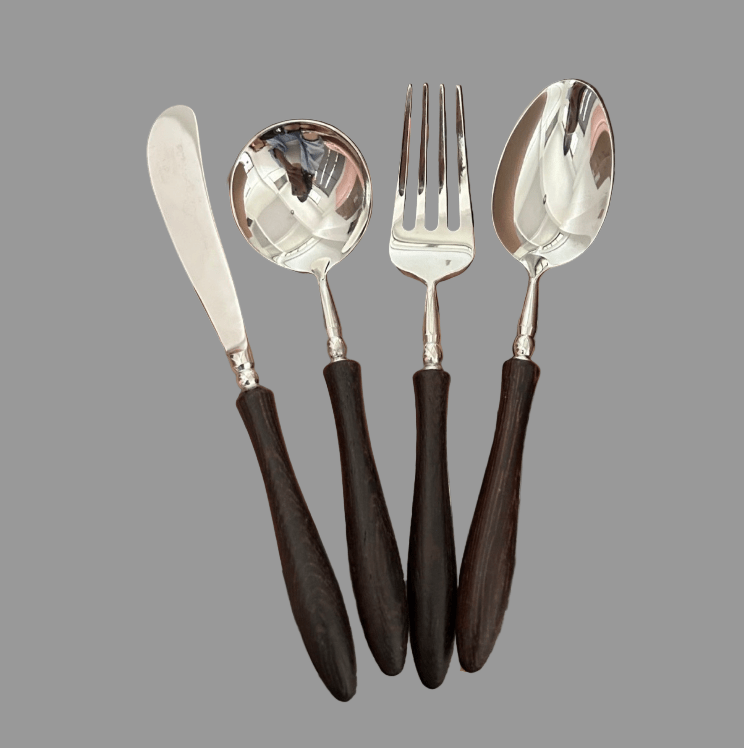 Hom & Ember – Exquisite Stainless Steel Cutlery Collection for Sophisticated Dining and Table Setting - Hom & Ember