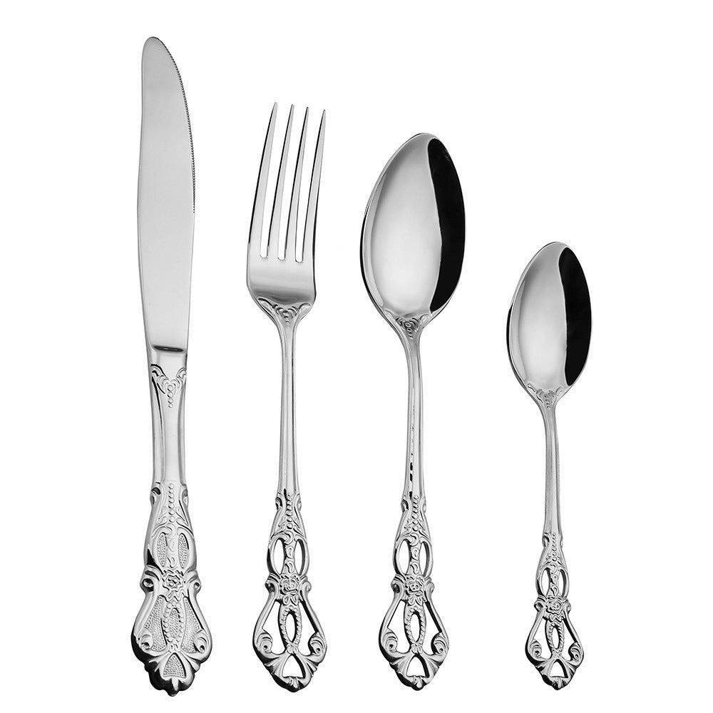 Hom & Ember – Exquisite Stainless Steel Cutlery Set for Modern Dining with Timeless Elegance - Hom & Ember