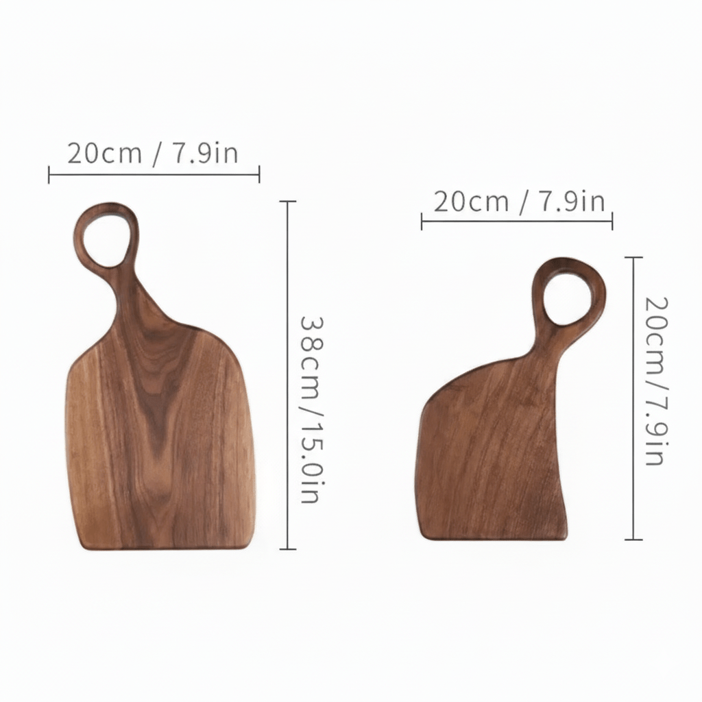 Hom & Ember – Exquisite Walnut Chopping Board for Culinary Elegance - Hom & Ember