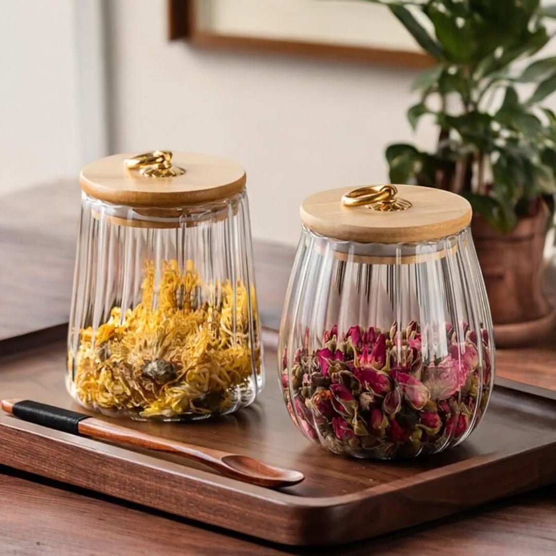Hom & Ember – Fjora Tea Jar - Hom & Ember