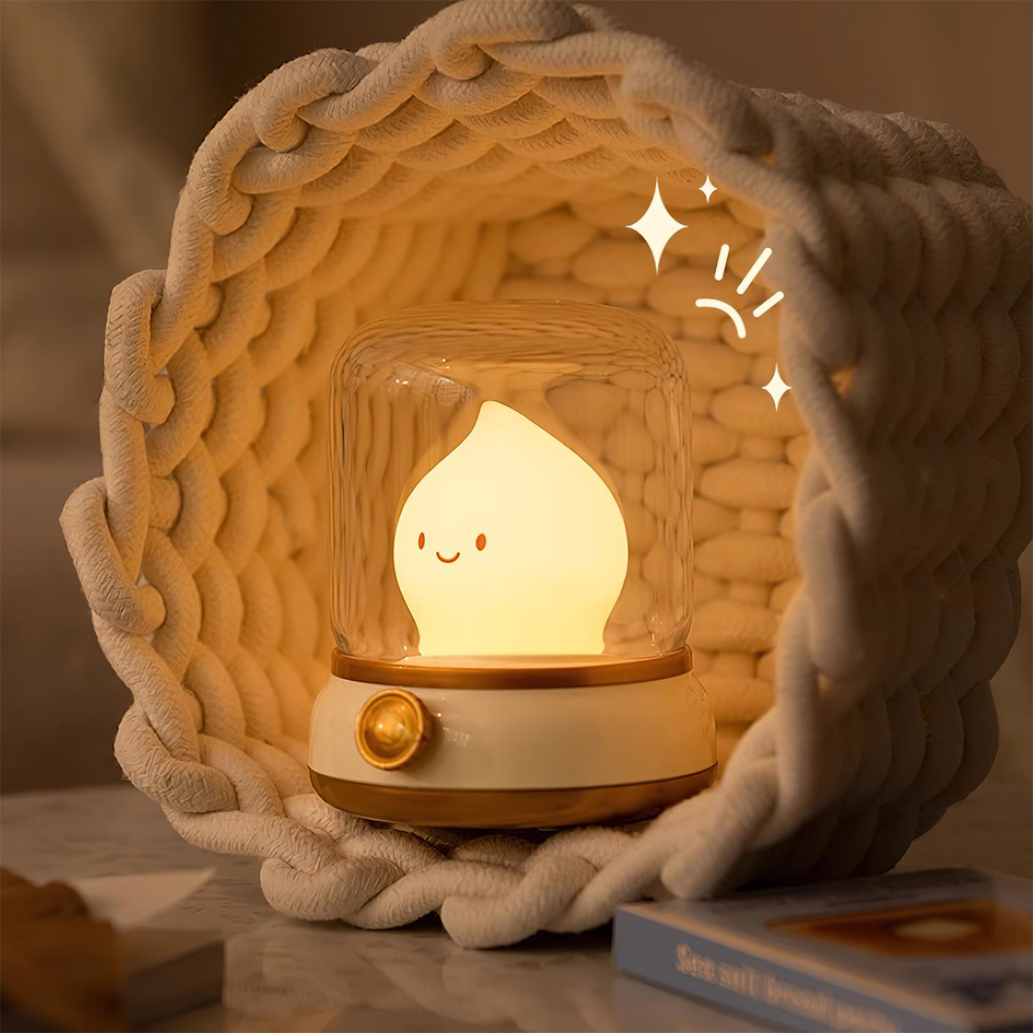 Hom & Ember – Flame LED Night Light - Hom & Ember