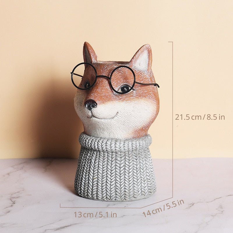 Hom & Ember – Garden Animal Vase - Hom & Ember