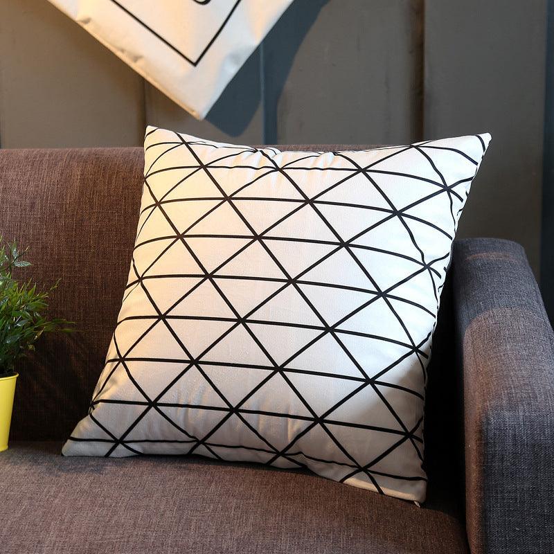 Hom & Ember – Geometric Abstract Decorative Cushion Covers for a Stylish Interior - Hom & Ember