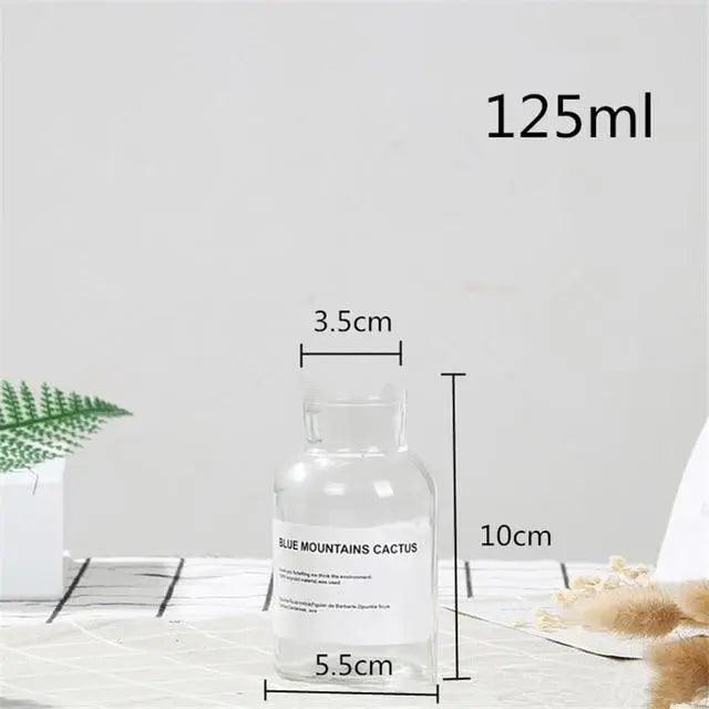 Hom & Ember – Glass Bottle Vase - Hom & Ember