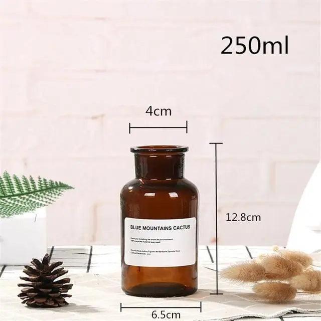 Hom & Ember – Glass Bottle Vase - Hom & Ember