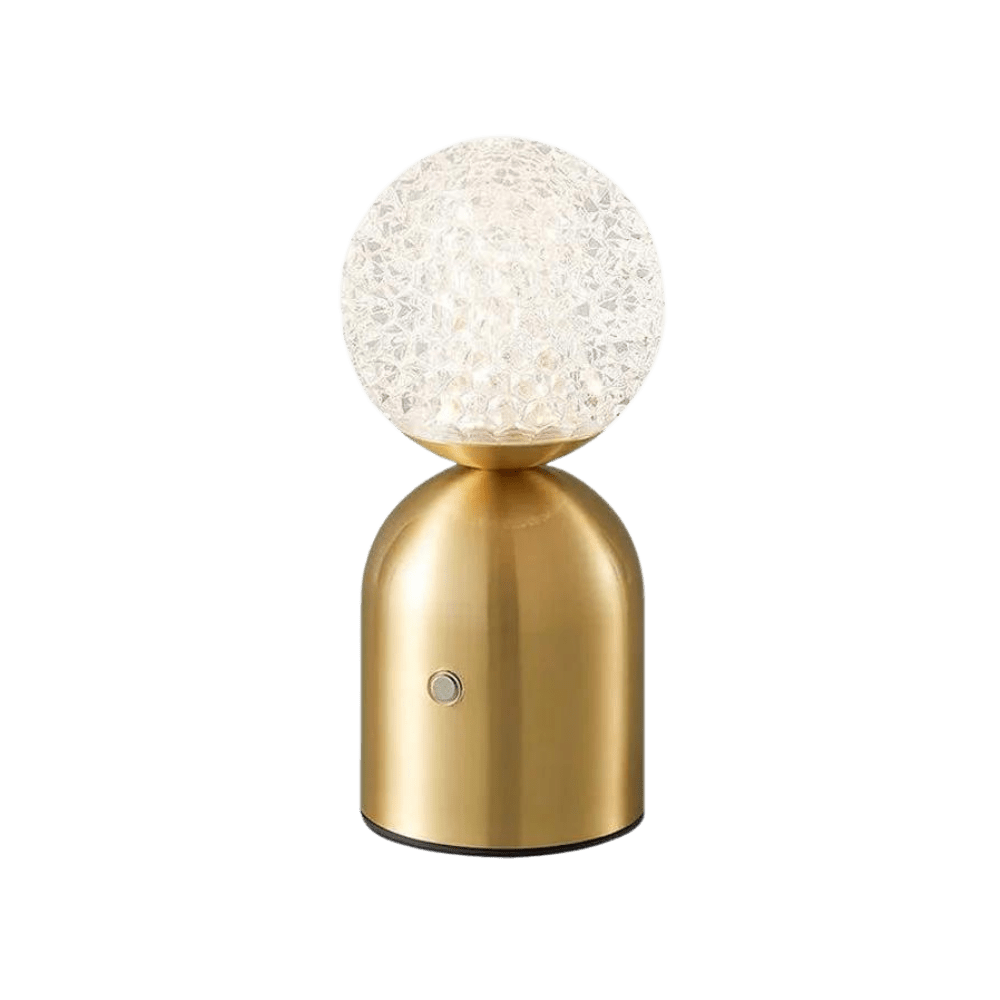 Hom & Ember – Golden Veil Wireless Lamp - Hom & Ember