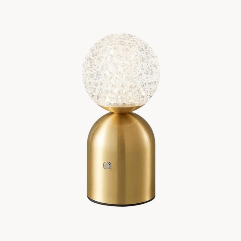 Hom & Ember – Golden Veil Wireless Lamp - Hom & Ember