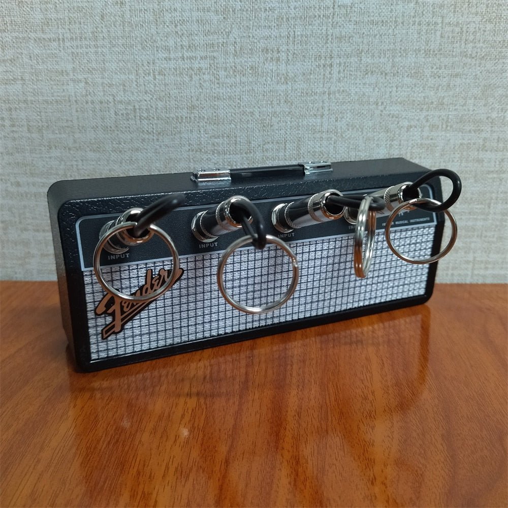 Hom & Ember – Guitar Amplifier Key Holder for a Harmonious Home Decor - Hom & Ember