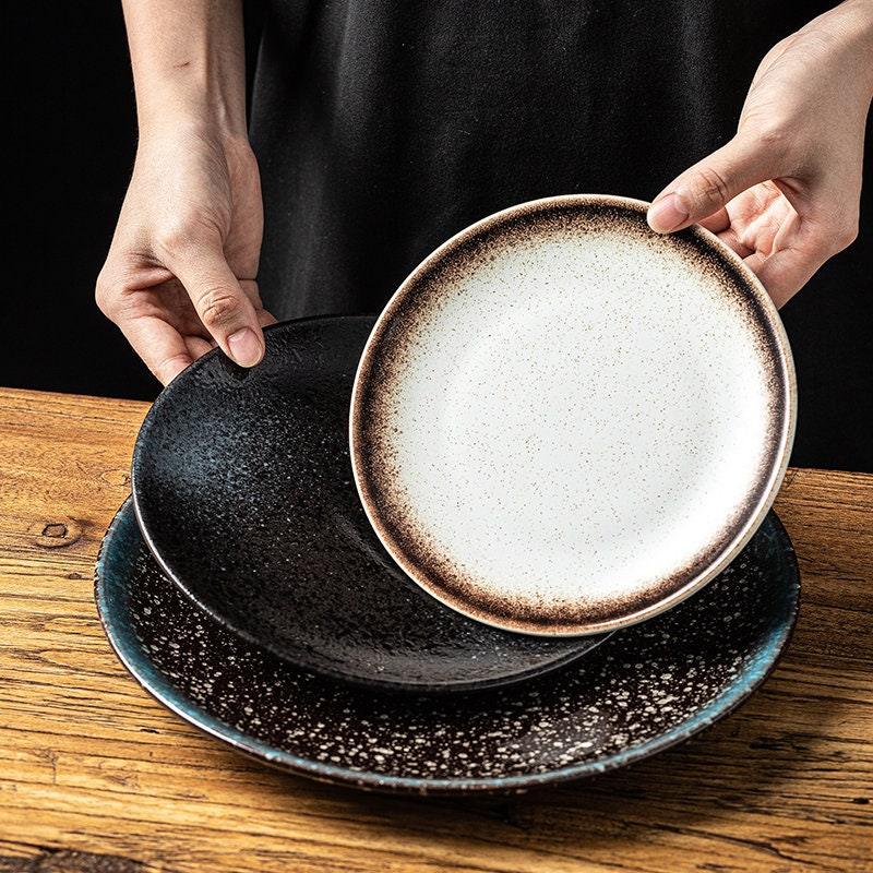 Hom & Ember – Handmade Rustic Ceramic Side Plates for a Charming Table Setting - Hom & Ember