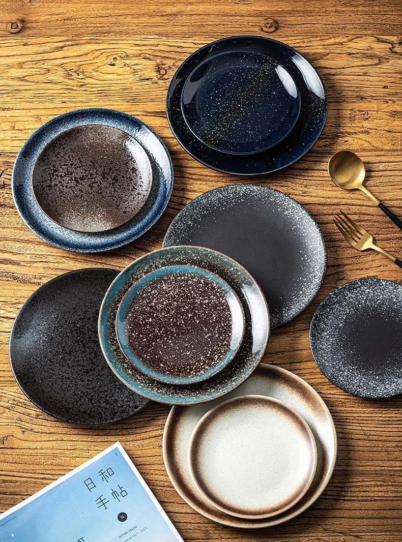 Hom & Ember – Handmade Rustic Ceramic Side Plates for a Charming Table Setting - Hom & Ember