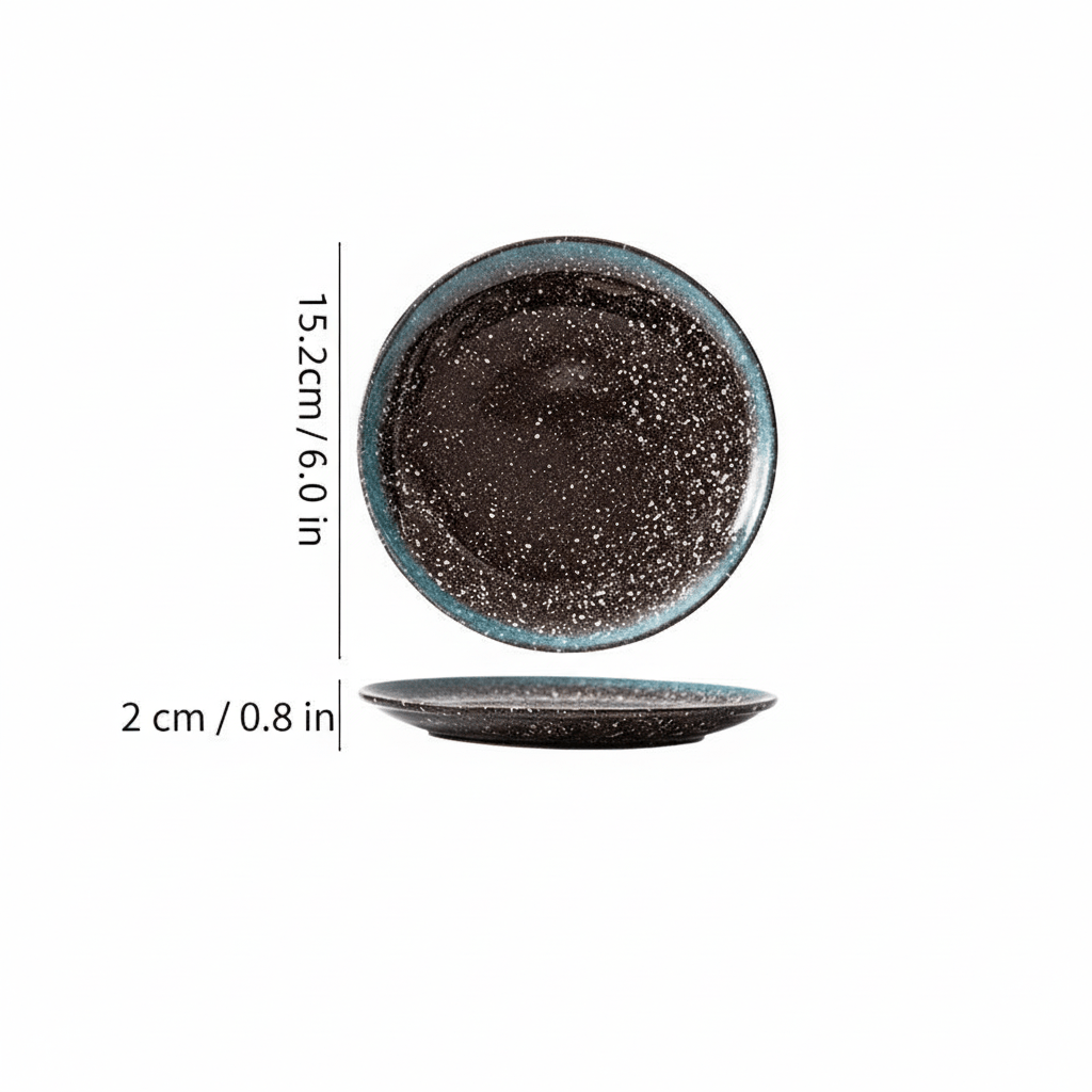 Hom & Ember – Handmade Rustic Ceramic Side Plates for a Charming Table Setting - Hom & Ember