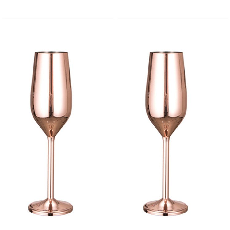 Hom & Ember – Ibiza Stainless Steel Goblet for a Sleek and Modern Look - Hom & Ember