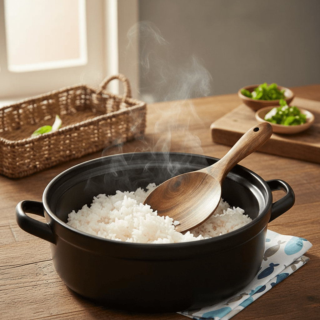 Hom & Ember – Japanese Wooden Rice Spoon - Hom & Ember