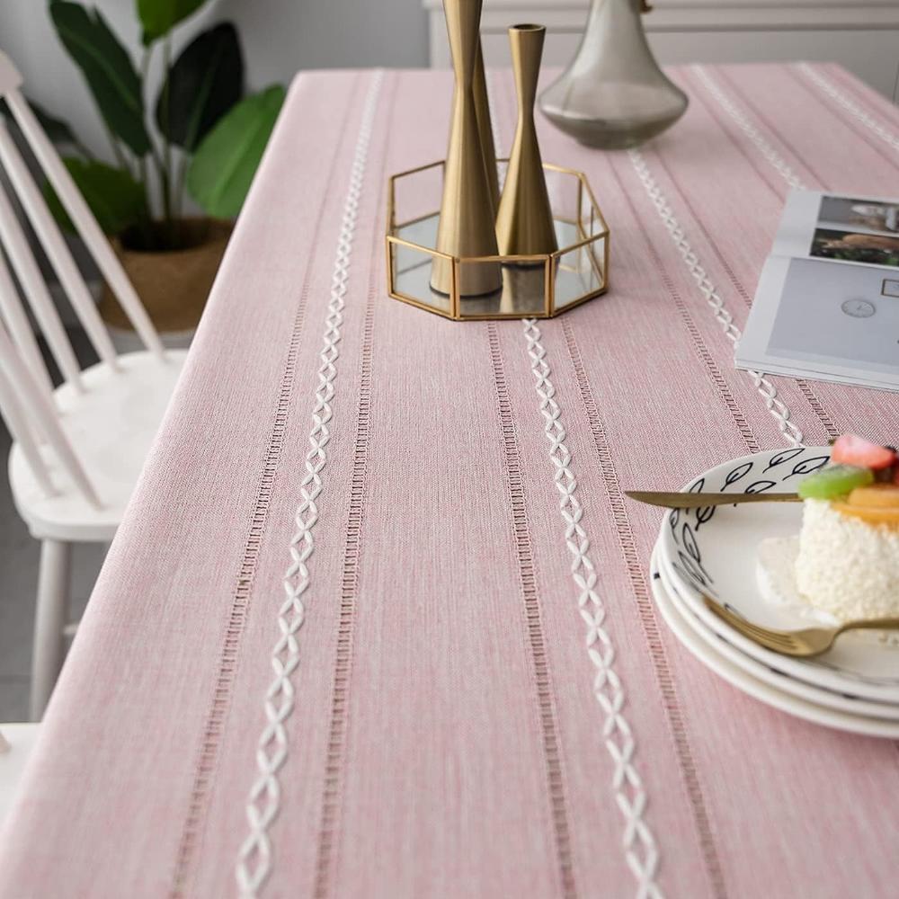 Hom & Ember – Luxurious Cotton and Linen Tablecloth for a Stylish Dining Room - Hom & Ember