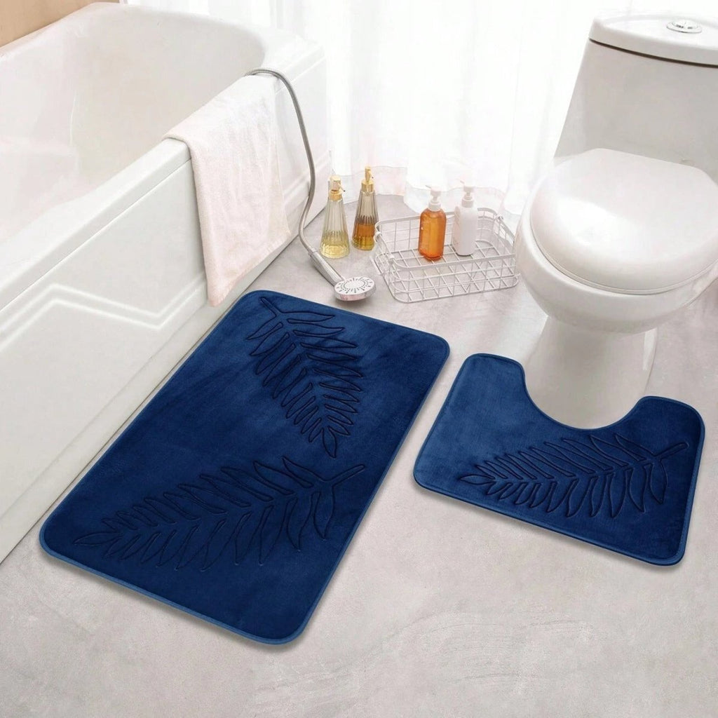 Hom & Ember – Luxurious Quick - Drying Bath Mat Set for Elegant Spaces and Serene Atmosphere - Hom & Ember