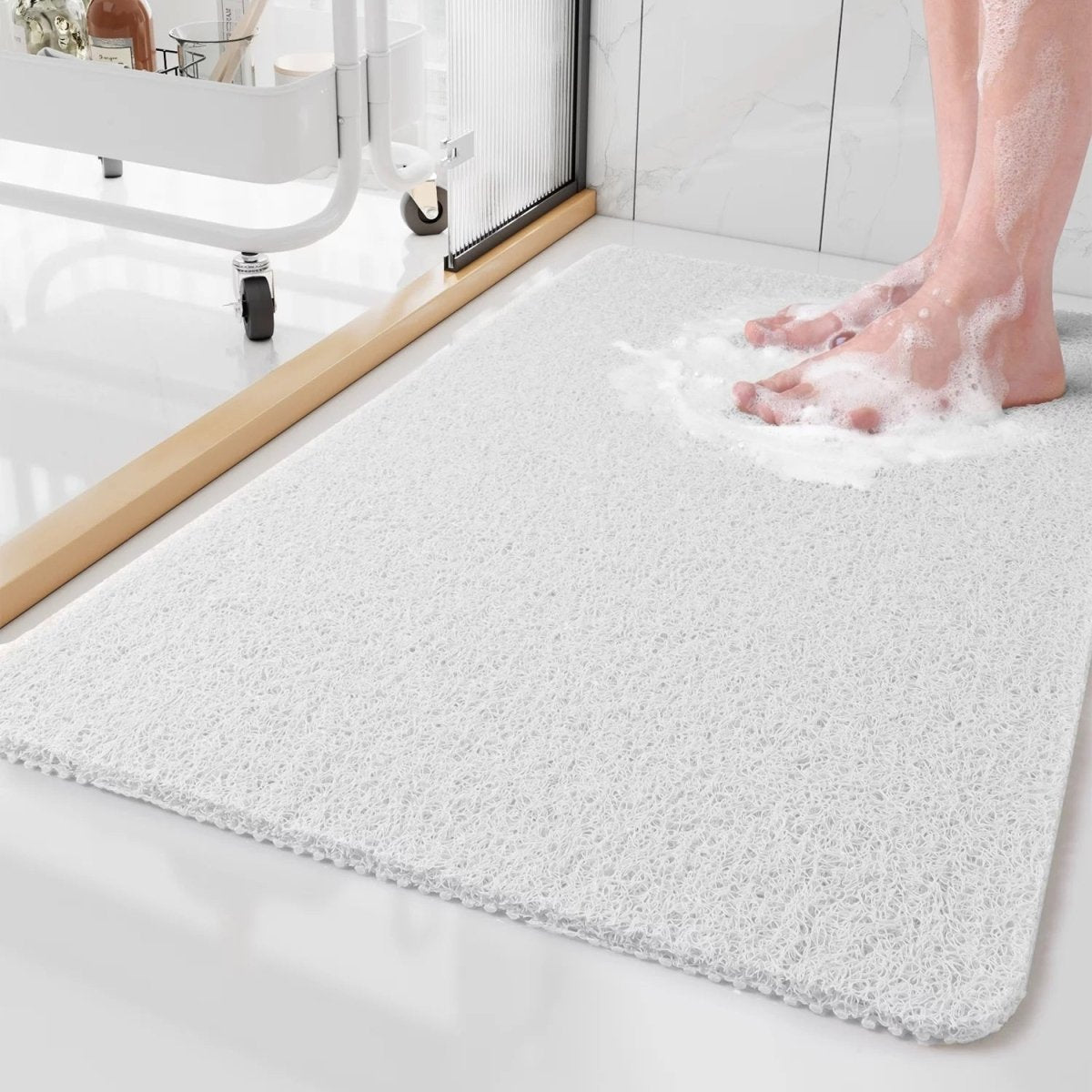 Hom & Ember – Luxurious Quick - Drying Non - Slip Bath Mat for a Serene Bathroom Experience - Hom & Ember