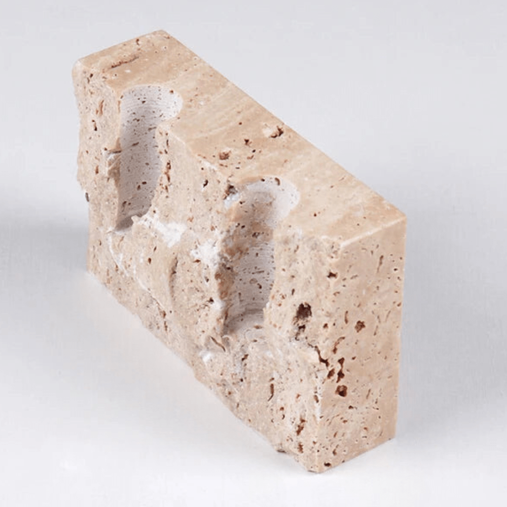 Hom & Ember – Marble Candle Holder for a Sophisticated Ambiance - Hom & Ember