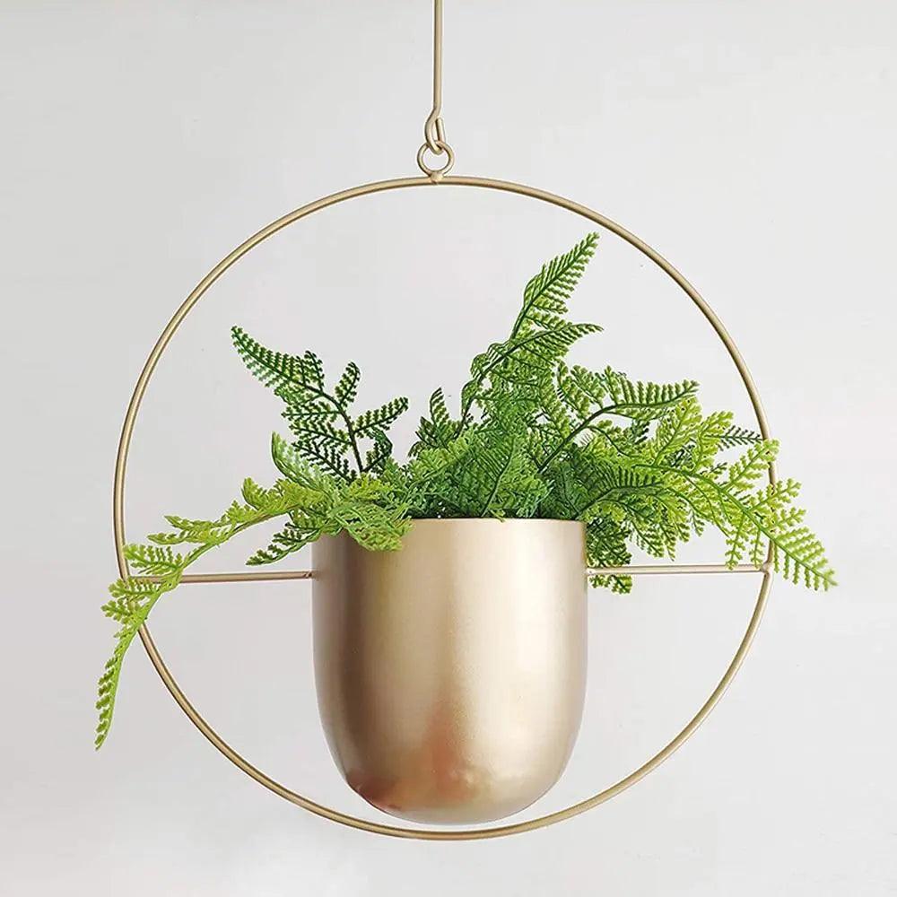 Hom & Ember – Metal Hanging Pot - Hom & Ember