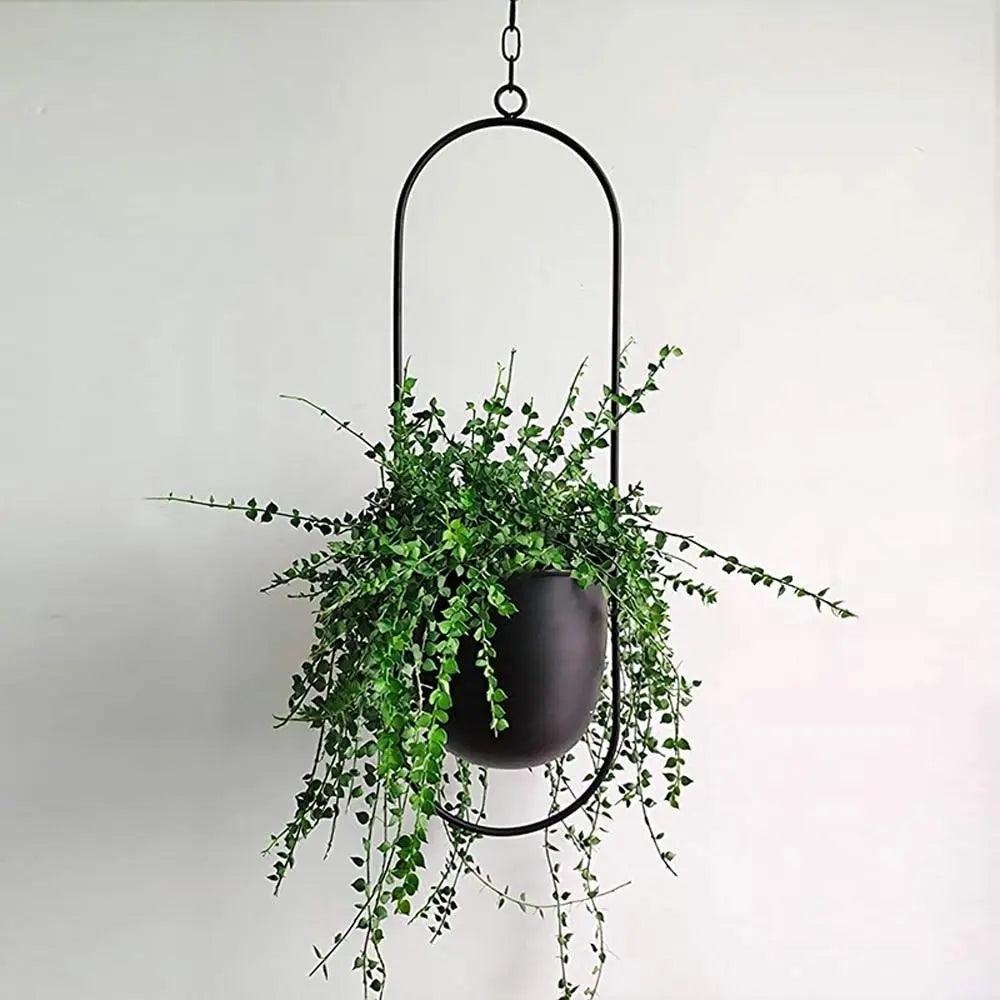 Hom & Ember – Metal Hanging Pot - Hom & Ember