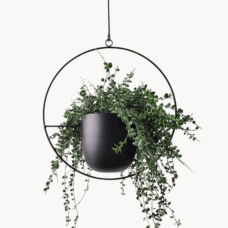 Hom & Ember – Metal Hanging Pot - Hom & Ember