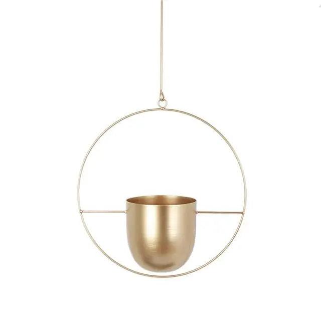 Hom & Ember – Metal Hanging Pot - Hom & Ember