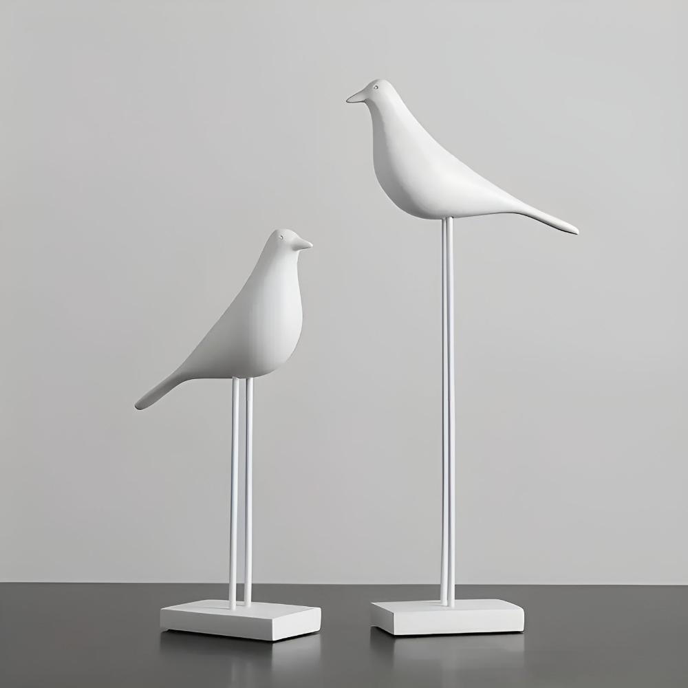 Hom & Ember – Minimalist Bird Décor Figurines for a Contemporary Touch - Hom & Ember