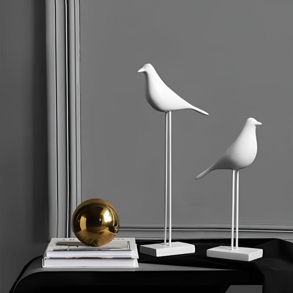 Hom & Ember – Minimalist Bird Décor Figurines for a Contemporary Touch - Hom & Ember