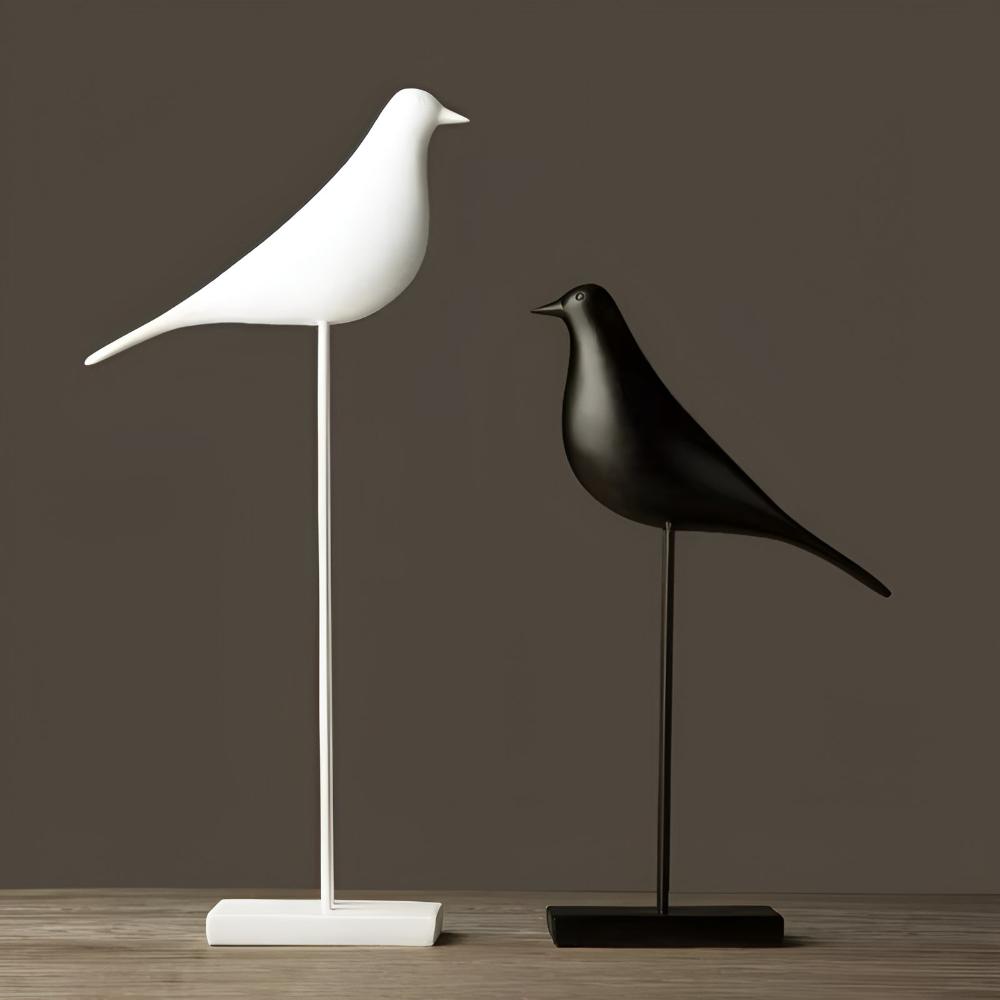 Hom & Ember – Minimalist Bird Décor Figurines for a Contemporary Touch - Hom & Ember