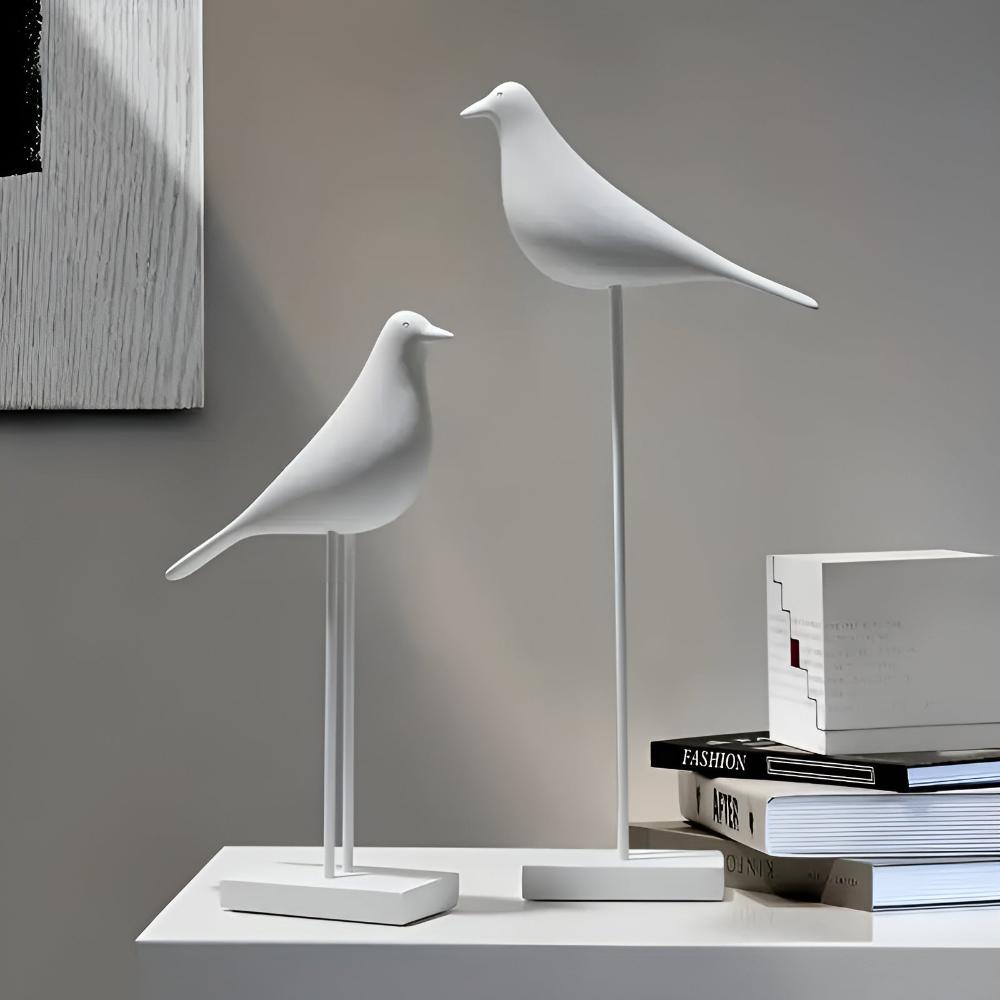 Hom & Ember – Minimalist Bird Décor Figurines for a Contemporary Touch - Hom & Ember