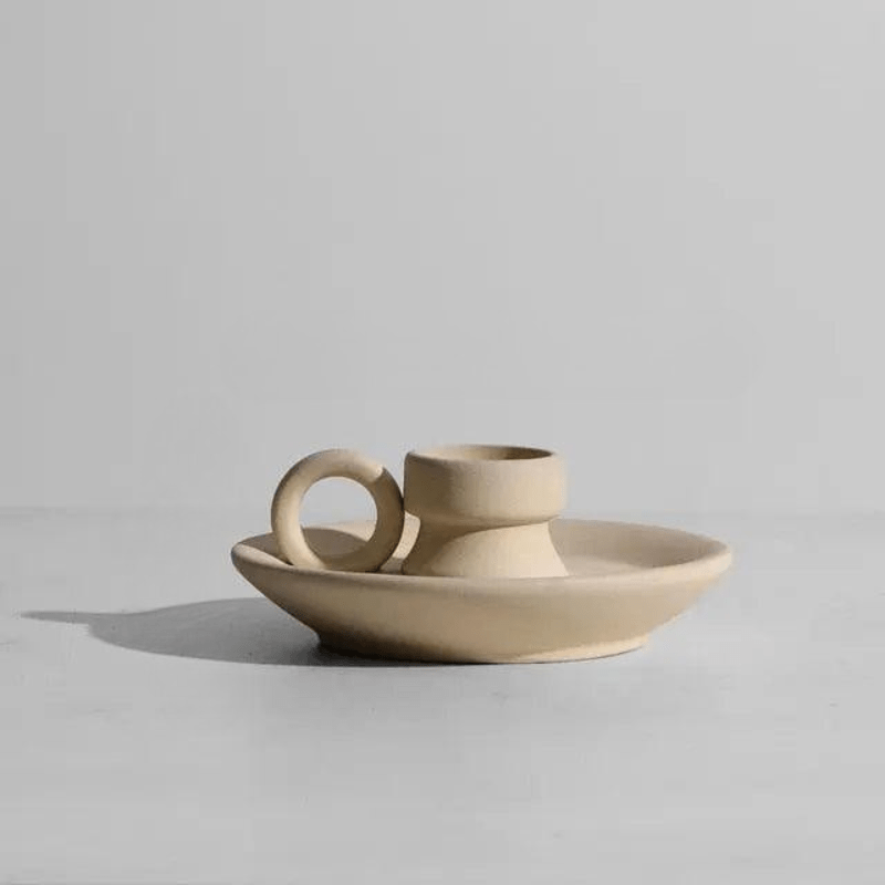 Hom & Ember – Minimalist Ceramic Vase - Hom & Ember
