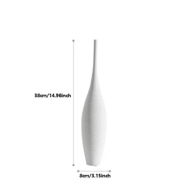 Hom & Ember – Minimalist Handmade Ceramic Vase - Hom & Ember