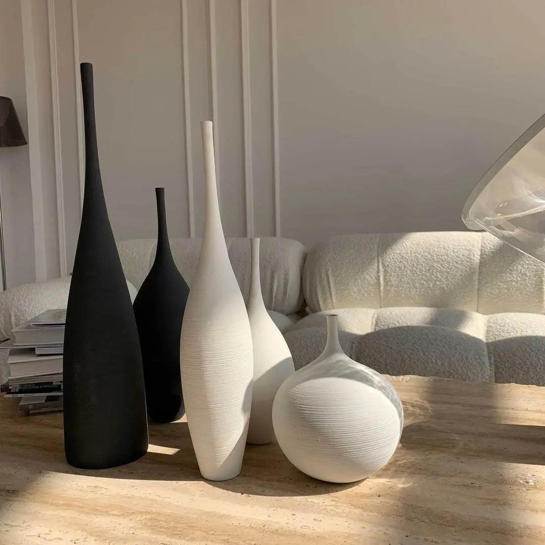 Hom & Ember – Minimalist Handmade Ceramic Vase - Hom & Ember