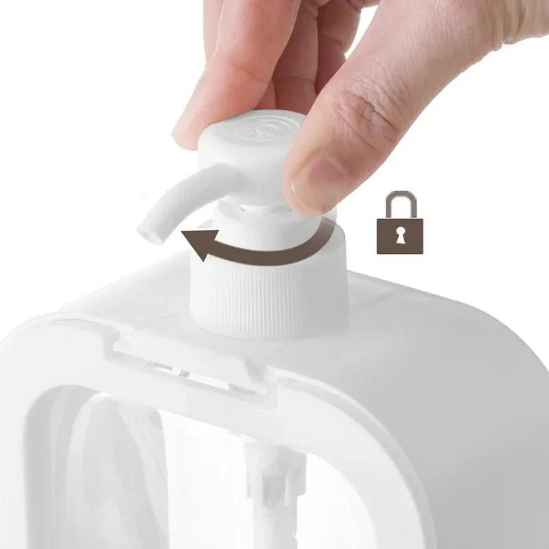 Hom & Ember – Minimalist Soap Dispenser in Elegant White for a Clean and Serene Look - Hom & Ember