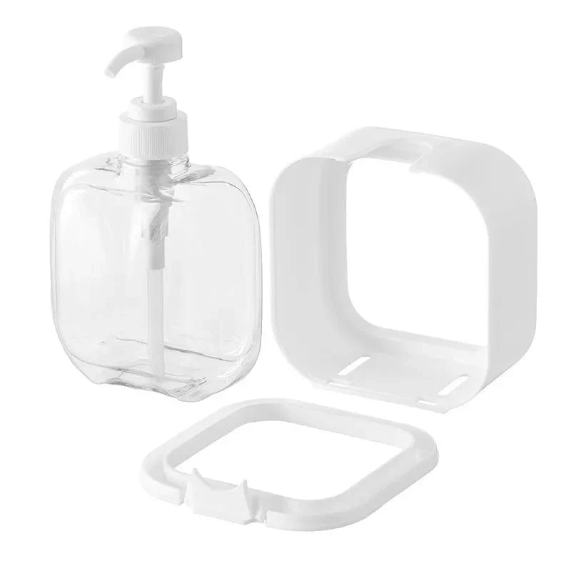 Hom & Ember – Minimalist Soap Dispenser in Elegant White for a Clean and Serene Look - Hom & Ember