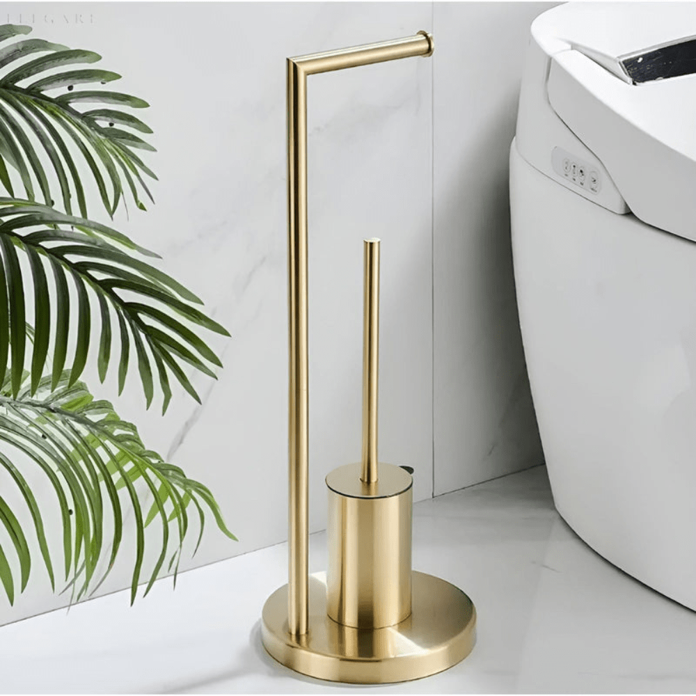 Hom & Ember – Minimalist Toilet Roll Holder with Clean Design - Hom & Ember