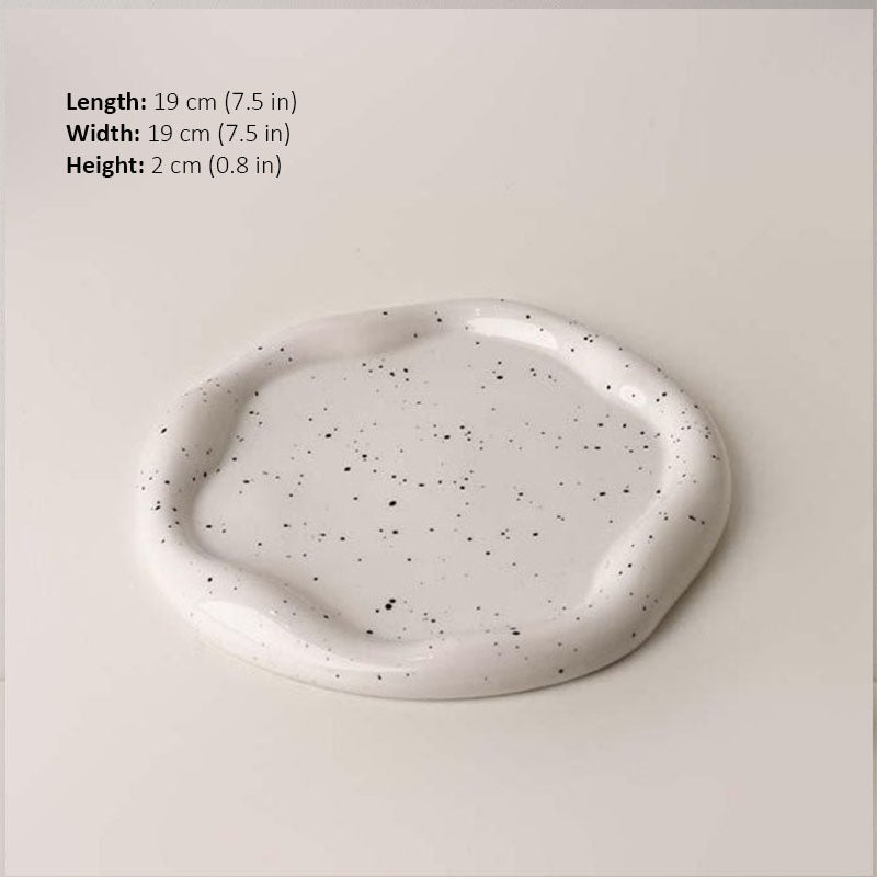 Hom & Ember – Minimalistic Chrome Trinket Dish - Hom & Ember