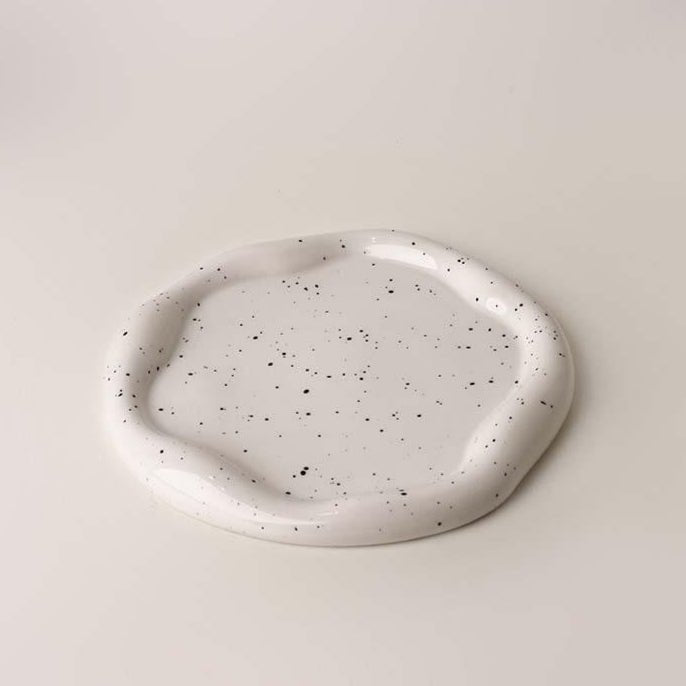 Hom & Ember – Minimalistic Chrome Trinket Dish - Hom & Ember