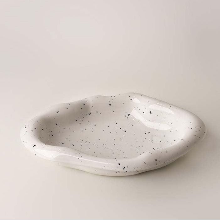 Hom & Ember – Minimalistic Chrome Trinket Dish - Hom & Ember