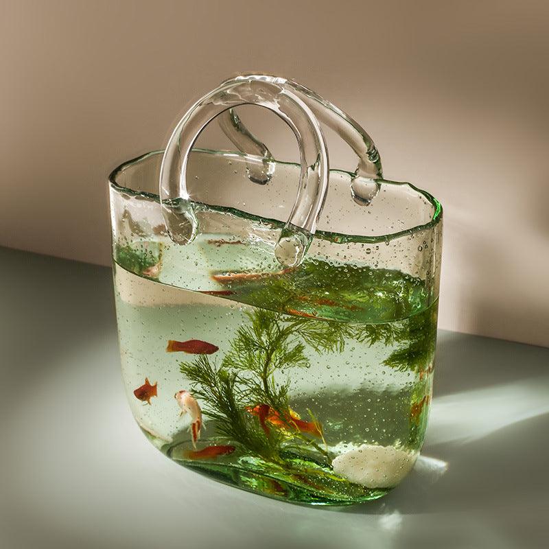 Hom & Ember – Modern Art Glass Vase - Hom & Ember