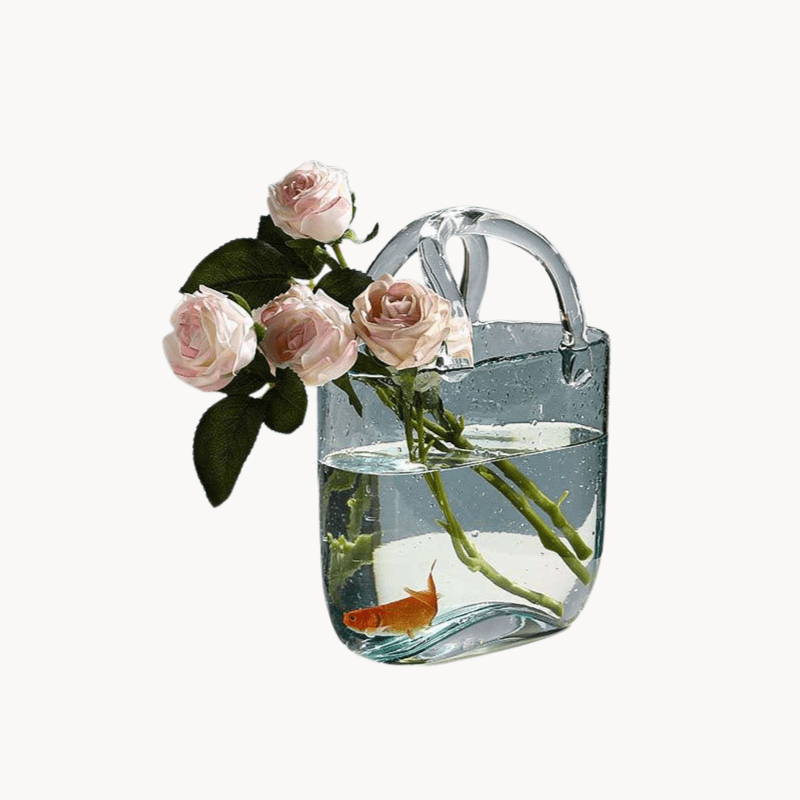 Hom & Ember – Modern Art Glass Vase - Hom & Ember