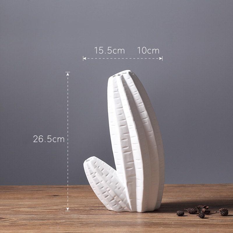 Hom & Ember – Modern Ceramic Cactus Vases - Hom & Ember