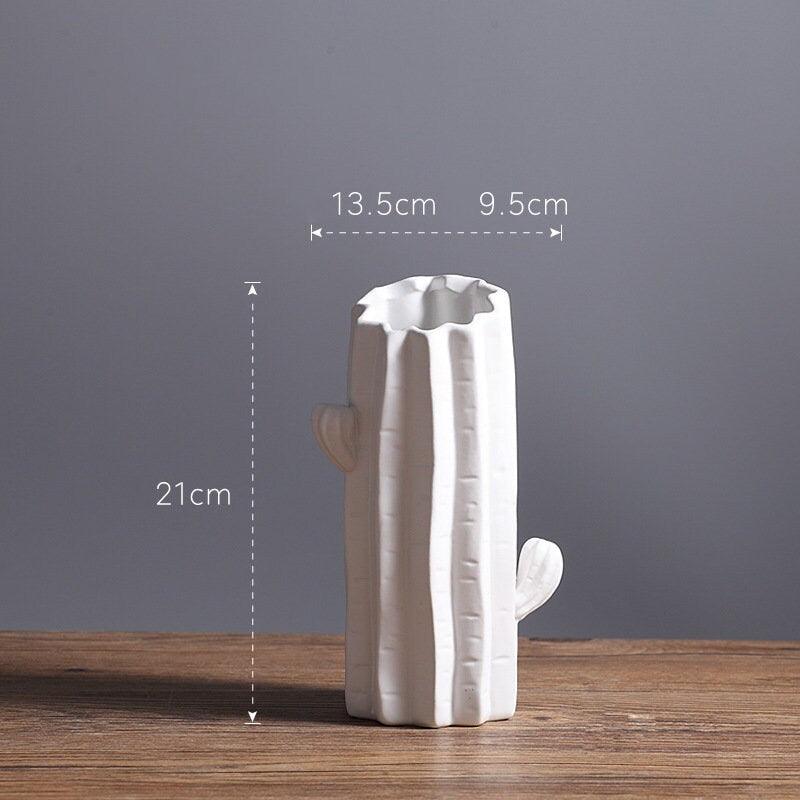 Hom & Ember – Modern Ceramic Cactus Vases - Hom & Ember
