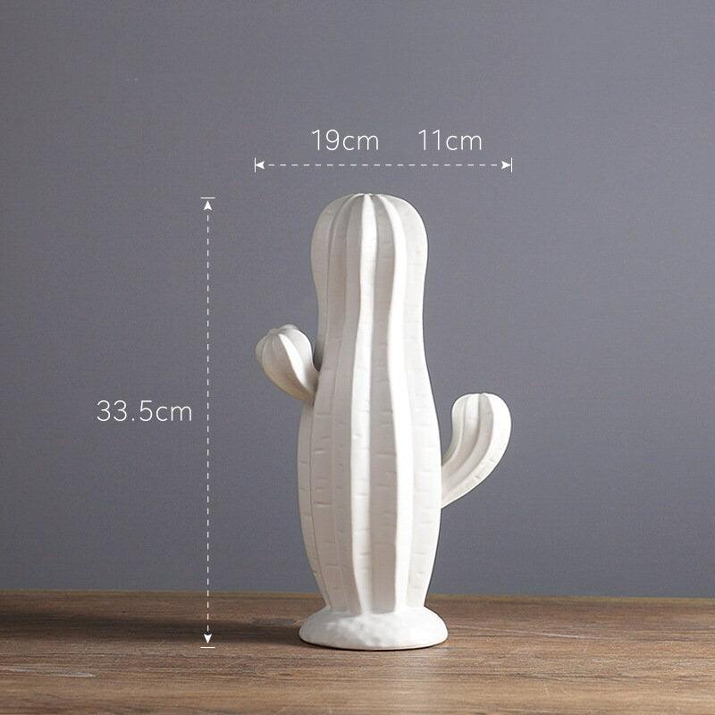 Hom & Ember – Modern Ceramic Cactus Vases - Hom & Ember