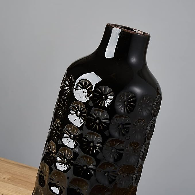 Hom & Ember – Modern Ceramic Porcelain Vase - Hom & Ember
