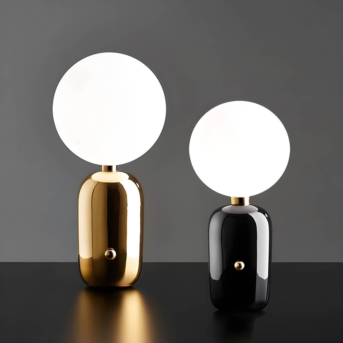 Hom & Ember – Modern Spherical Lamp - Hom & Ember