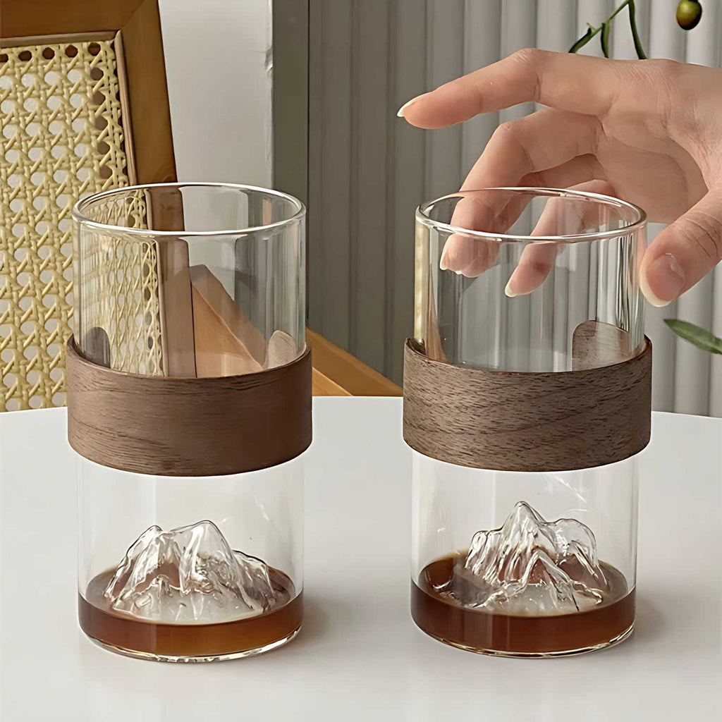 Hom & Ember – Mountain Tea & Coffee Glass - Hom & Ember