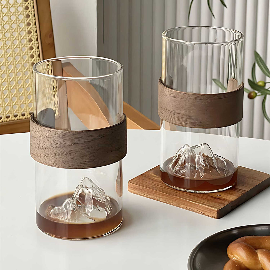 Hom & Ember – Mountain Tea & Coffee Glass - Hom & Ember