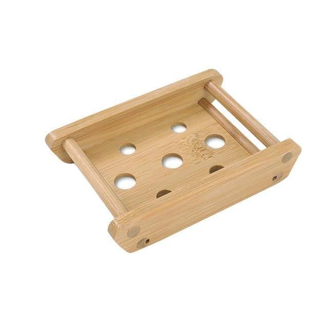 Hom & Ember – Natural Bamboo Soap Dish for a Spa - Like Touch - Hom & Ember